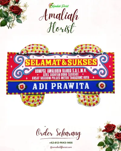 Karangan Bunga Ucapan Selamat di Ciwalat