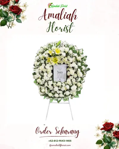Krans Bunga Duka Cita di Ciwalat